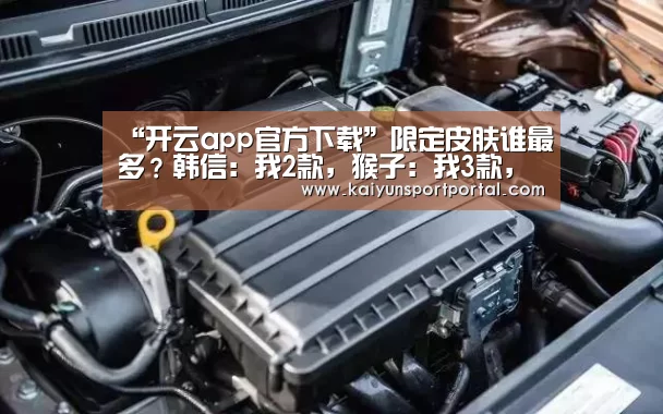 “开云app官方下载”限定皮肤谁最多?韩信:我2款,猴子:我3款,她:我4款谁能比(图2) 开云app