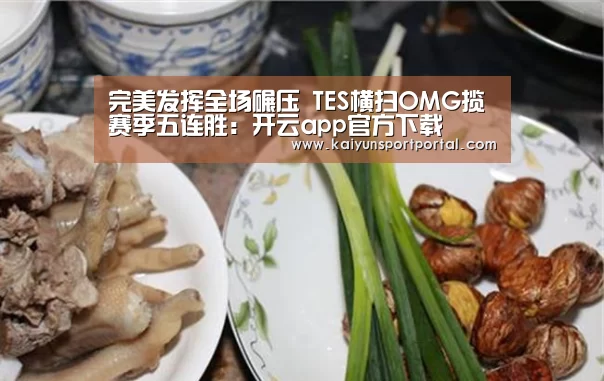 完美发挥全场碾压 TES横扫OMG揽赛季五连胜:开云app官方下载(图2) 开云app电脑版下载