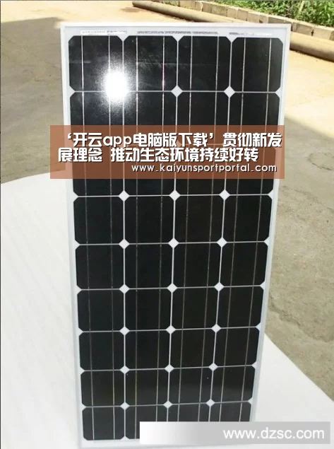‘开云app电脑版下载’贯彻新发展理念 推动生态环境持续好转(图3) 开云app下载
