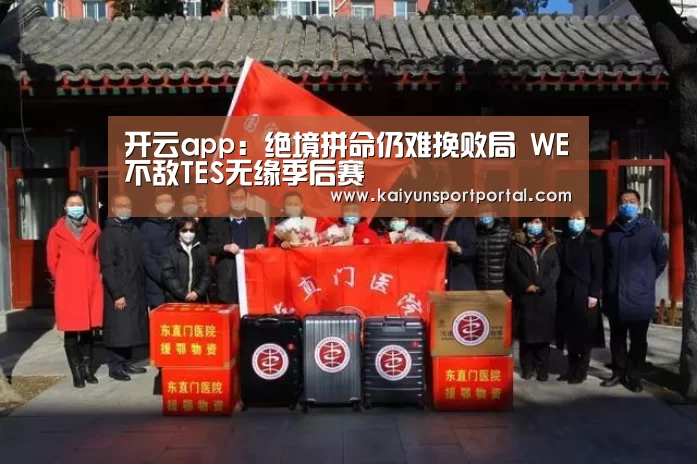 开云app:绝境拼命仍难挽败局 WE不敌TES无缘季后赛(图2) 开云app下载
